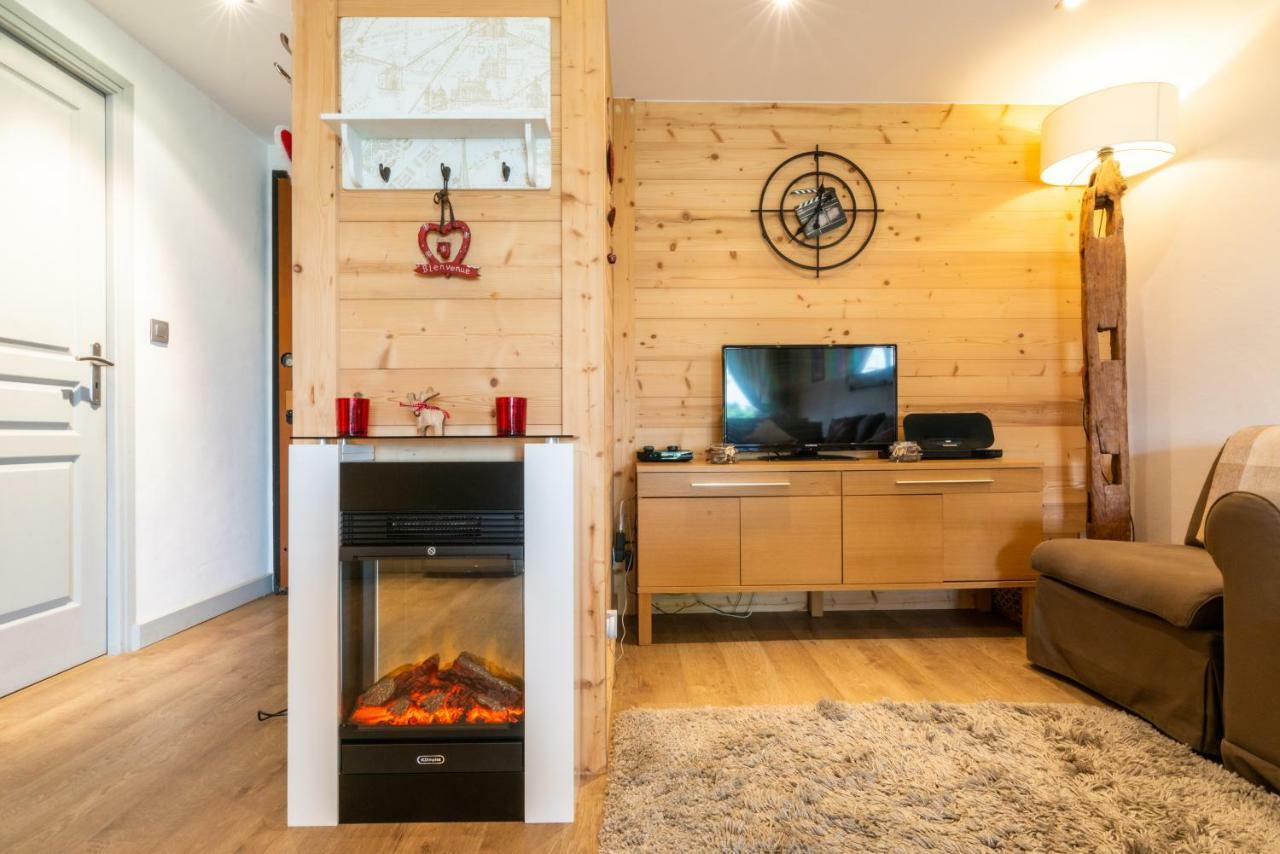 Charmant Apartment Chamonix Center With Mont Blanc View Exteriör bild