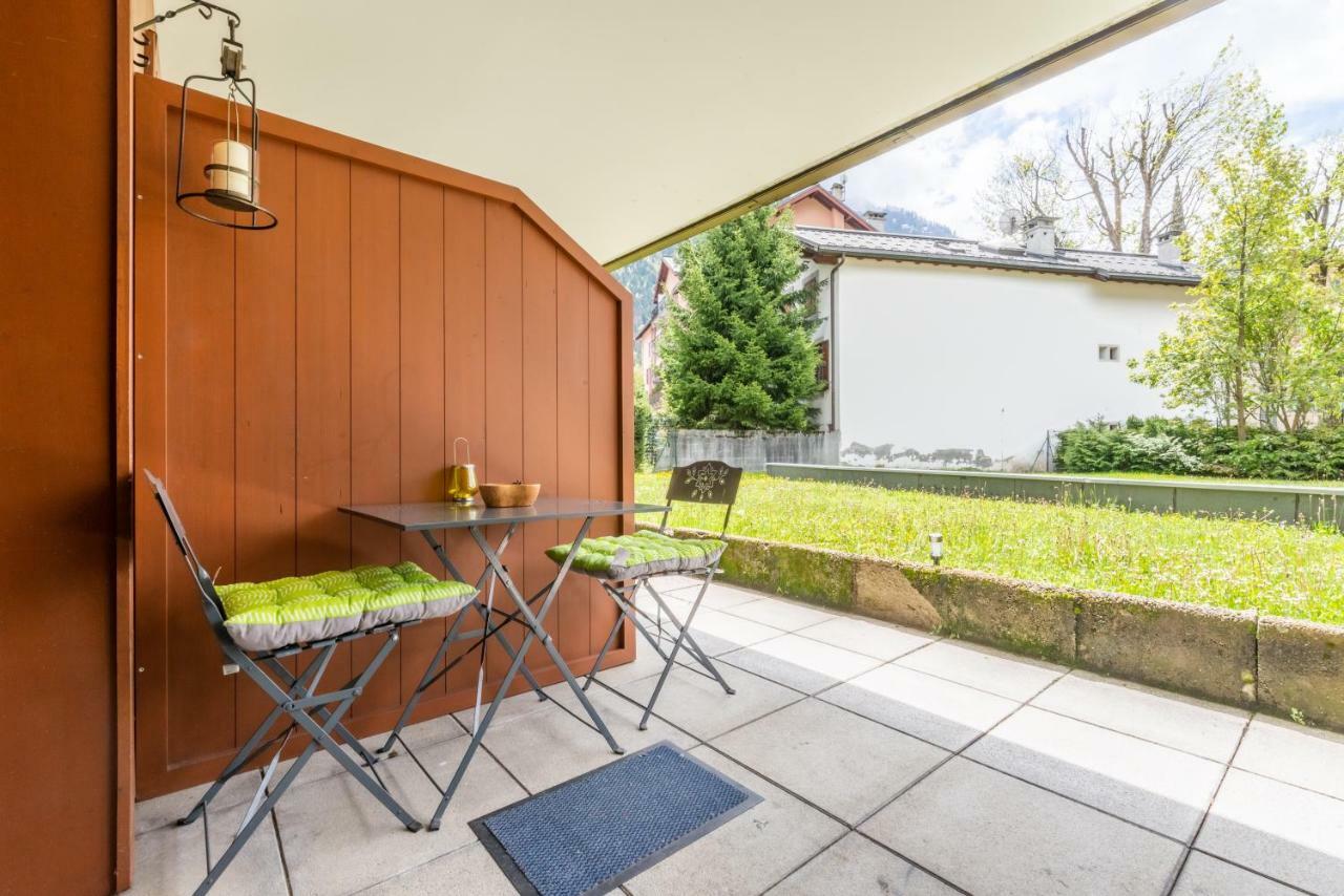 Charmant Apartment Chamonix Center With Mont Blanc View Exteriör bild